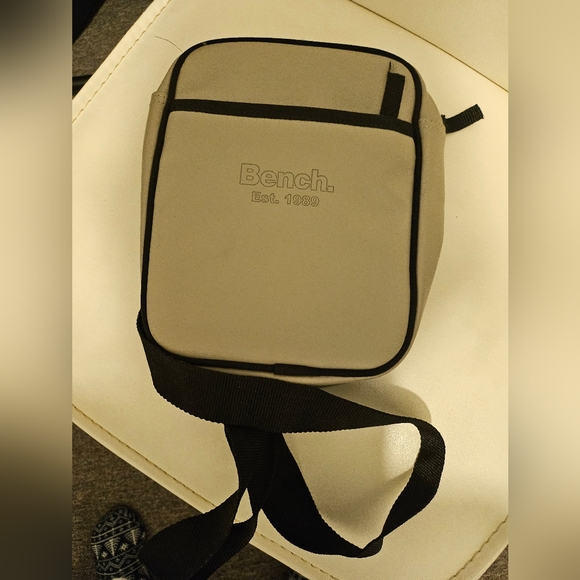 Bench Accessories - Bench Beige Belt Bag with Black Accents